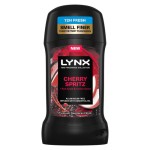 Lynx Cherry Fragrance Set: Antiperspirant Spray, Antiperspirant Stick, and Shower Gel – 72 Hours Odor Protection
